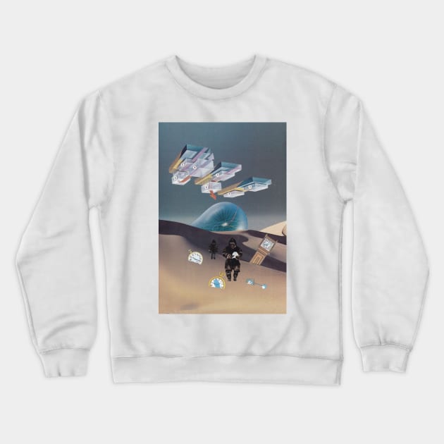 Time Travel Crewneck Sweatshirt by Lerson Pannawit